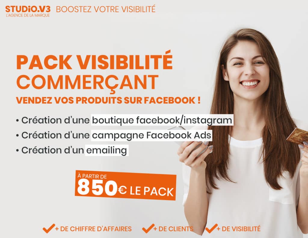 Pack Visibilité Commerçant 1