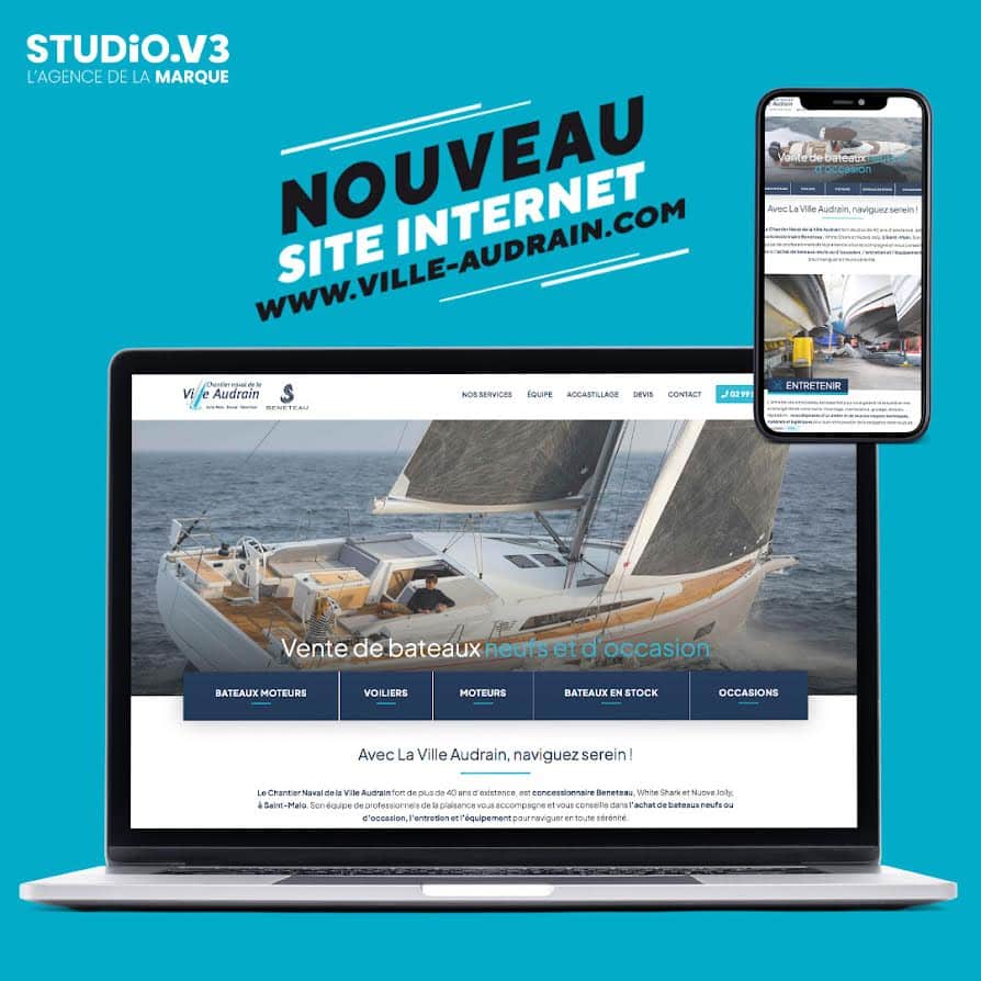 Création du site internet Ville Audrain 1