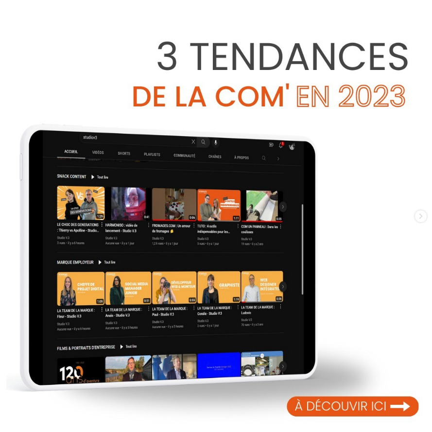 3 tendances de la com en 2023