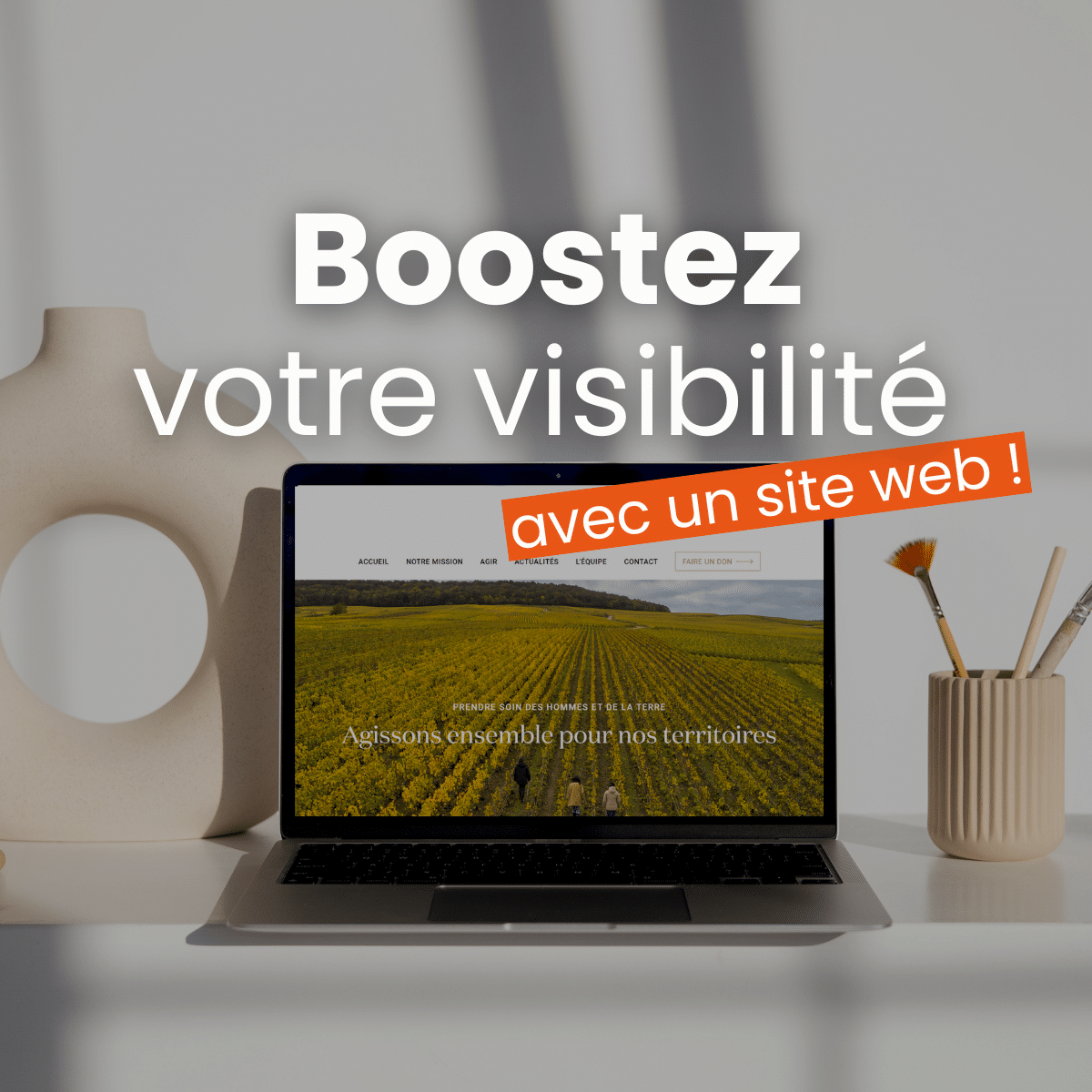Boostez votre visibilité avec un site web 1