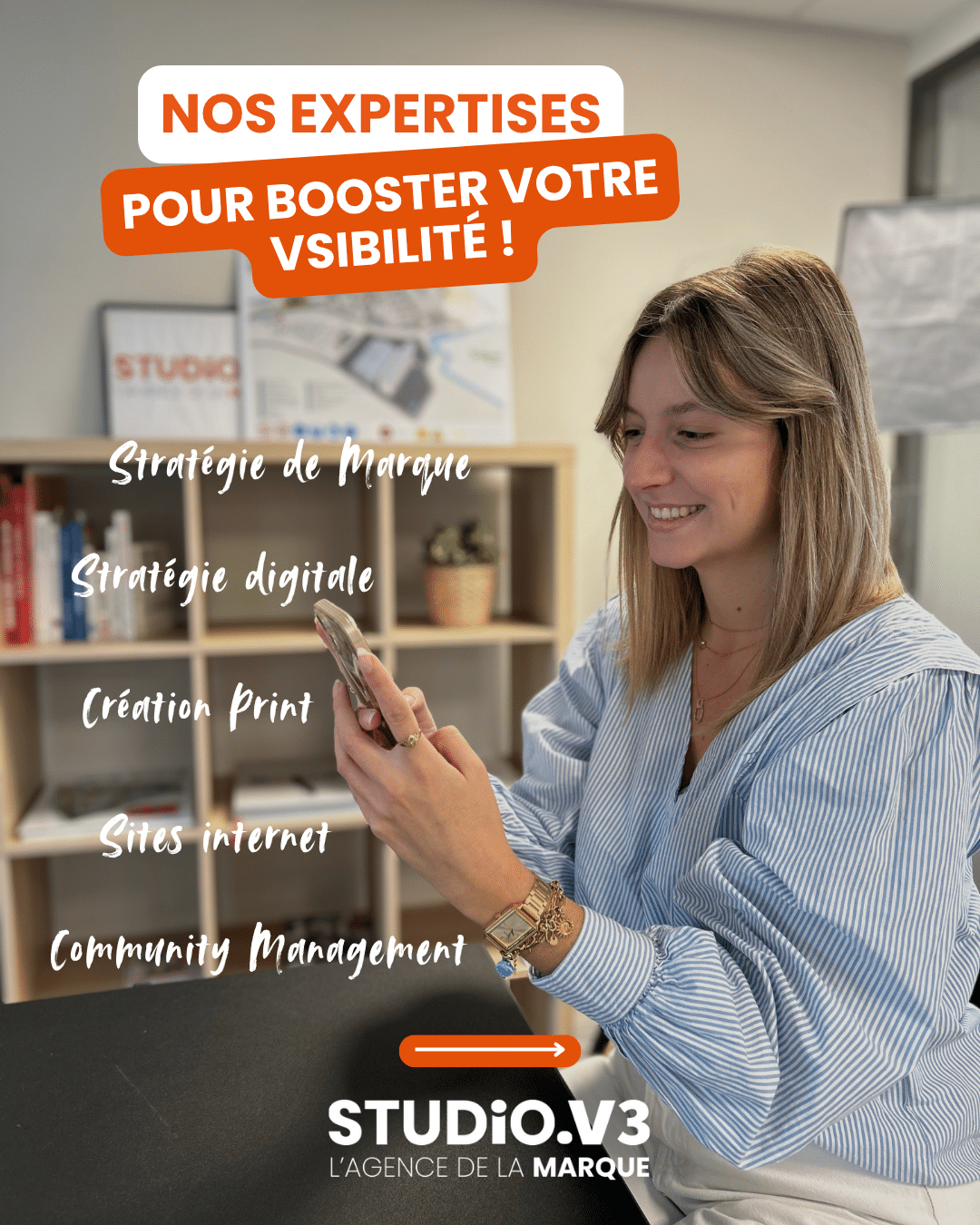 Chez StudioV3, chaque marque mérite une identité unique et inspirante 1