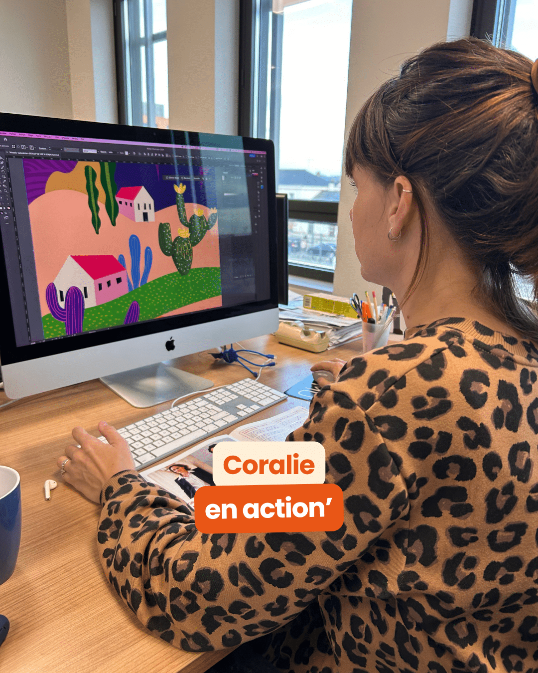 🎨 Focus projet : le calendrier 2026 d’Agir Graphic 1