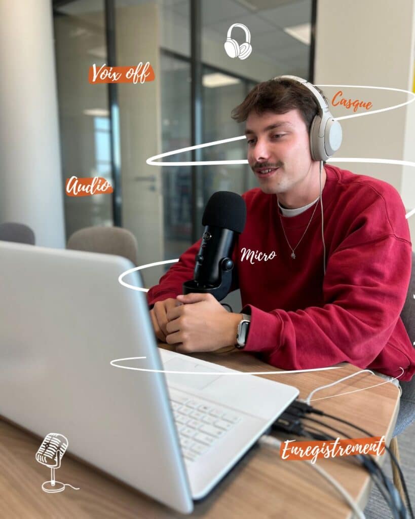 La vie d'un monteur vidéo chez studio V3 7