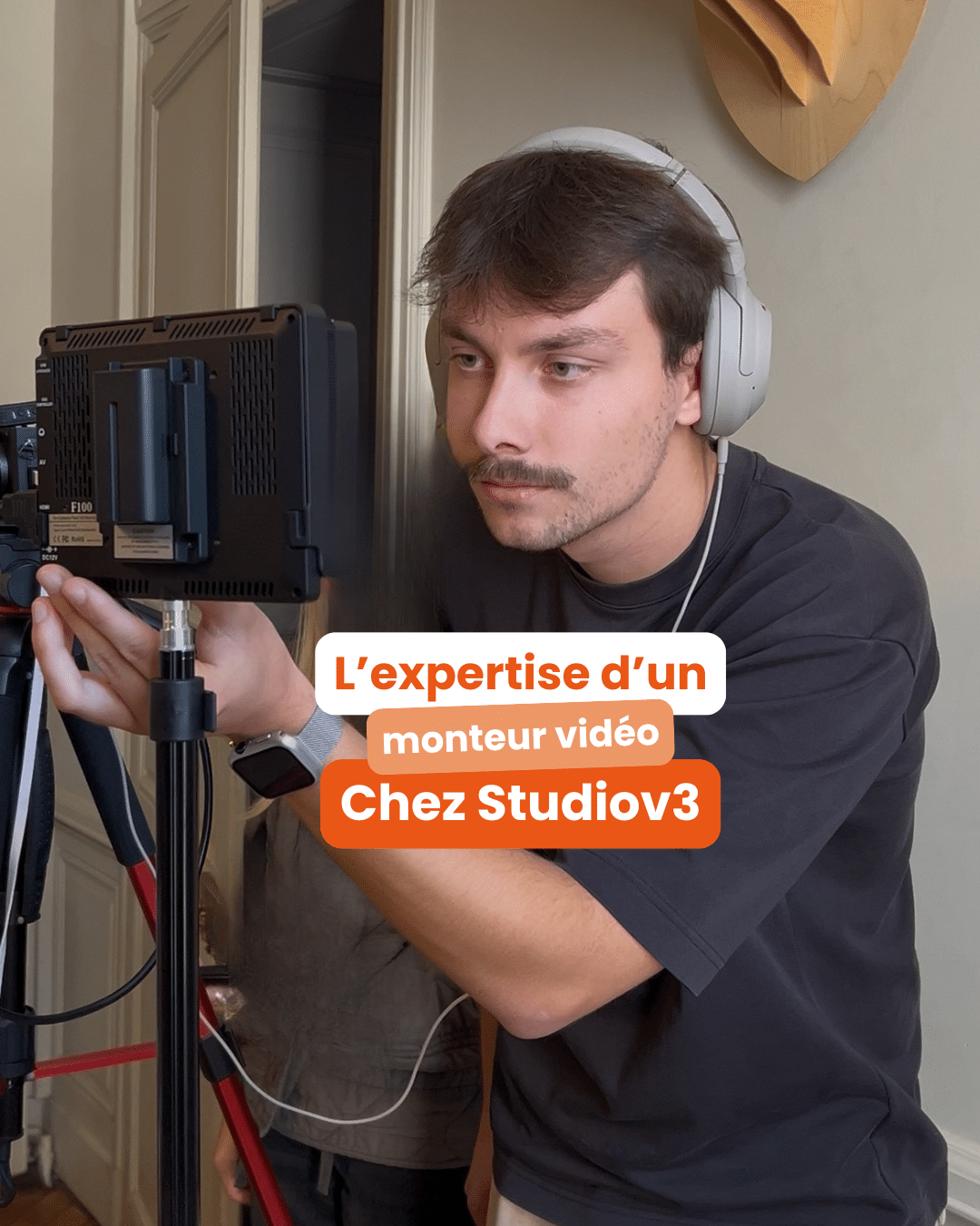 La vie d'un monteur vidéo chez studio V3 1