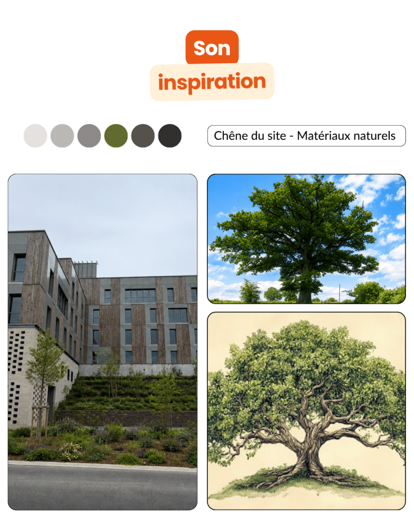 Le Chêne : une identité graphique pour le nouveau siège de Séché Environnement 4